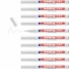 Rotulador permanente Edding E751 Blanco (10 Unidades)