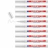 Rotulador permanente Edding 750  Blanco (10 Unidades)