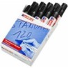 Rotulador permanente Edding 550 Negro (10 Unidades)