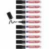 Rotulador permanente Edding 550 Negro (10 Unidades)