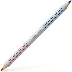Lápices de colores Faber-Castell Jumbo Azul Rojo (12 Unidades)