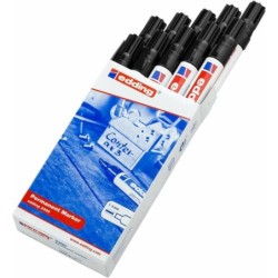 Rotulador permanente Edding 3300 Negro (10 Unidades)