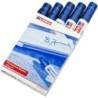 Rotulador permanente Edding 850 Azul (5 Unidades)