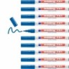 Rotulador permanente Edding 751 Azul (10 Unidades)