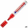 Rotulador permanente Edding N1 Rojo (10 Unidades)