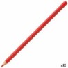 Lápices de Colores Acuarelables Faber-Castell Rojo Escarlata Intenso (12 Unidades)