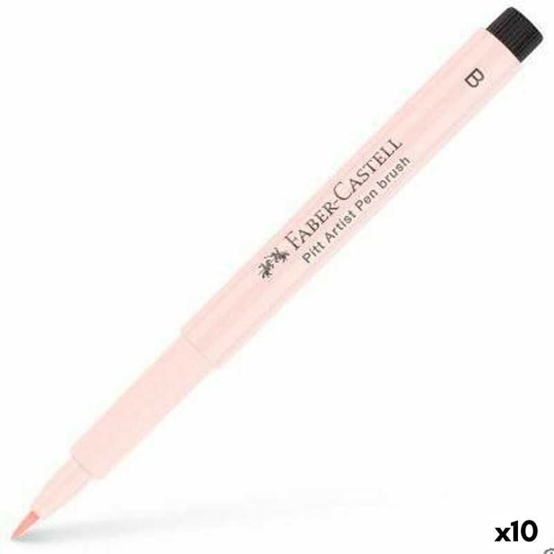 Rotuladores Faber-Castell Pitt Artist Rosa claro (10 Unidades)