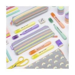 Set de Marcadores Fluorescentes Milan Sway Multicolor Pastel 4 Piezas