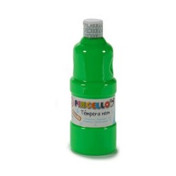 Témperas Pincello Neon Verde 400 ml (6 Unidades)