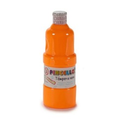 Témperas Pincello Neon Naranja 400 ml (6 Unidades)