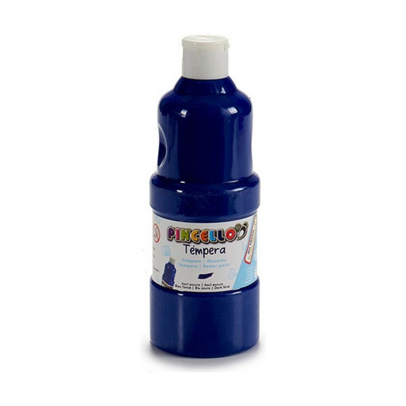 Témperas Pincello Azul oscuro 400 ml (6 Unidades)