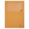 Set de Subcarpetas Exacompta Forever Naranja A4 Ventana transparente 100 Piezas