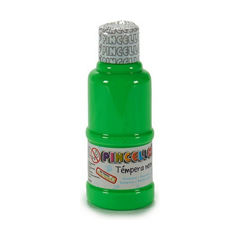 Témperas Pincello Neon Verde 120 ml (12 Unidades)