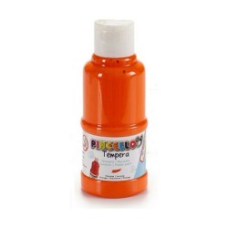 Témperas Pincello Naranja 120 ml (12 Unidades)