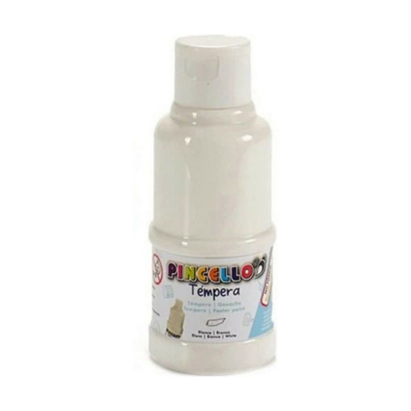 Témperas Pincello Blanco 120 ml (12 Unidades)