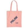Bolsa de tela Milan 1918 Rosa 41 x 38 x 0,5 cm (25 Unidades)