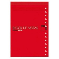 Bloc de Notas Pacsa Din A4 80 Hojas Con Tapa 10 Piezas 10 Unidades
