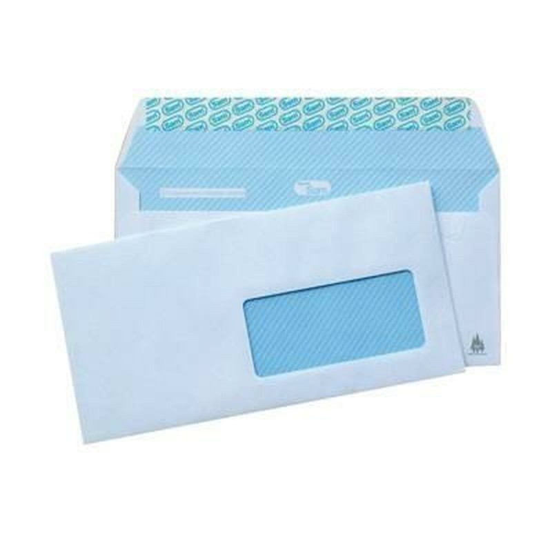 Sobre Sam OPEN-115 VD Blanco 11,5 x 22,5 cm Autoadhesivo 90 g/m² Sobre Sam OPEN-115 VD Blanco 11,5 x 22,5 cm Autoadhesivo 90 g/m²