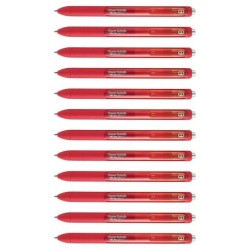 Bolígrafo de gel Paper Mate InkJoy Gel Rojo 12 Unidades