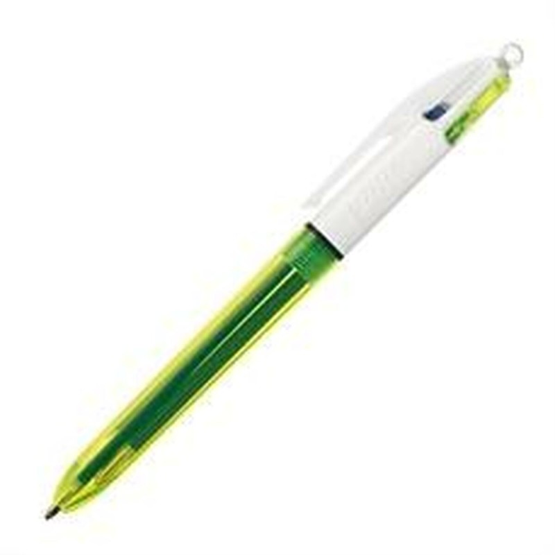 Bolígrafo Bic Fluor 4 colores Fluorescente 12 Piezas Bolígrafo Bic Fluor 4 colores Fluorescente 12 Piezas