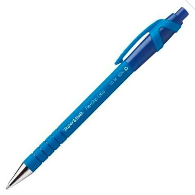 Bolígrafo Paper Mate Flexgrip Ultra ST Azul 1 mm (36 Piezas) Bolígrafo Paper Mate Flexgrip Ultra ST Azul 1 mm (36 Piezas)