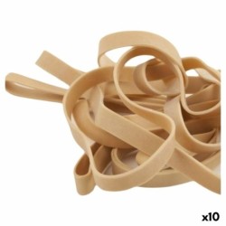Gomas elásticas Apli Marrón 200 x 10 mm (10 Unidades)