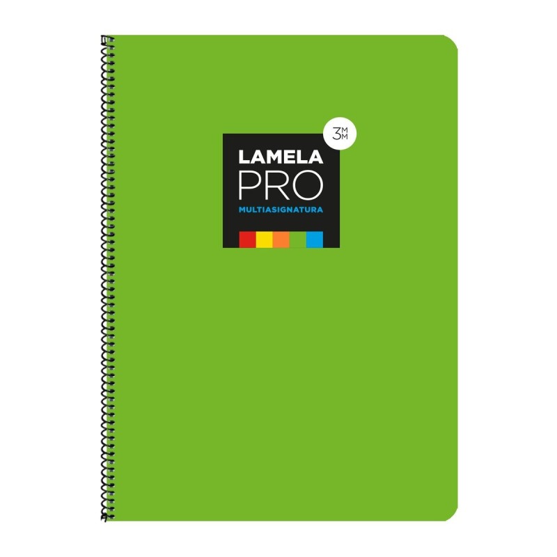 Cuaderno Lamela Azul Din A4 5 Piezas 100 Hojas