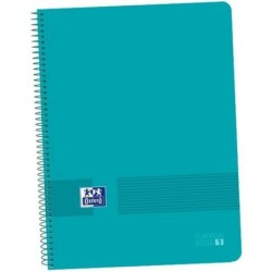 Cuaderno Oxford Live&Go Agua A4 A4+ 80 Hojas 5 Piezas