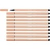 Rotuladores Stabilo Pen 68 Carne (10 Piezas)