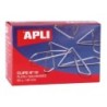Clips Apli MARIPOSA N 10 Plateado Plata 40 mm (10 Unidades)