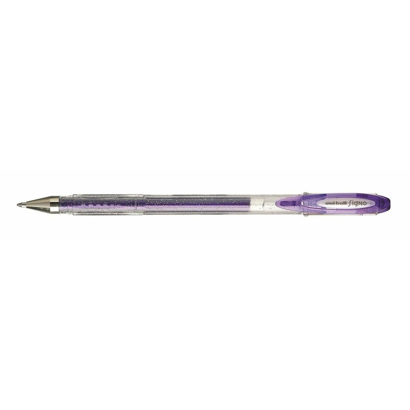 Boligrafo de tinta líquida Uni-Ball Sparkling UM-120SP Violeta 0,5 mm (12 Piezas) Boligrafo de tinta líquida Uni-Ball Sparkling UM-120SP Violeta 0,5 mm (12 Piezas)