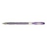 Boligrafo de tinta líquida Uni-Ball Sparkling UM-120SP Violeta 0,5 mm (12 Piezas)