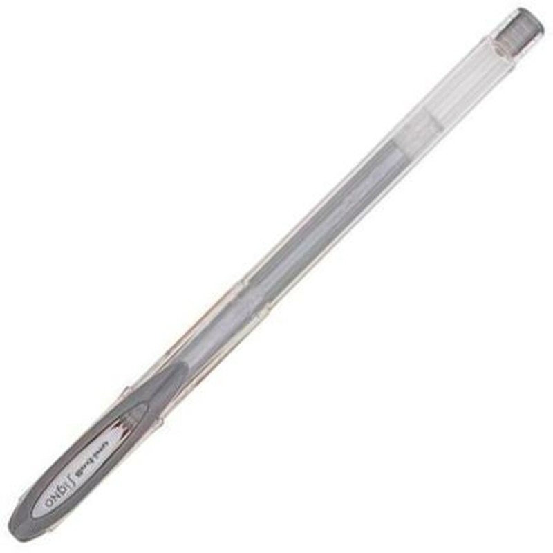 Boligrafo de tinta líquida Uni-Ball Rollerball Signo Noble Plateado Metalizado 0,5 mm (12 Piezas) Boligrafo de tinta líquida Uni-Ball Rollerball Signo Noble Plateado Metalizado 0,5 mm (12 Piezas)