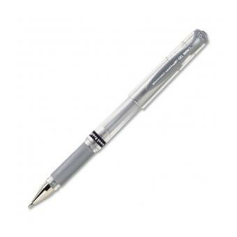 Boligrafo de tinta líquida Uni-Ball Signo Broad UM-153 W Plateado 0,6 mm (12 Piezas) Boligrafo de tinta líquida Uni-Ball Signo Broad UM-153 W Plateado 0,6 mm (12 Piezas)