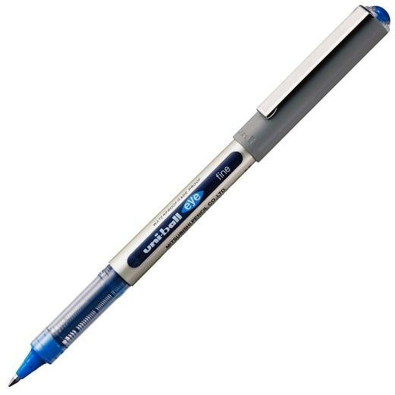 Boligrafo de tinta líquida Uni-Ball Rollerball Eye Fine UB-157 Azul 0,7 mm (12 Piezas) Boligrafo de tinta líquida Uni-Ball Rollerball Eye Fine UB-157 Azul 0,7 mm (12 Piezas)