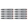 Bolígrafo de tinta líquida Uni-Ball Rollerball Jestsream SX-210 Rojo 12 Unidades