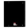Carpeta de anillas Marvel Negro (27 x 32 x 3.5 cm)