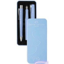 Bolígrafo Faber-Castell Azul (3 Unidades)