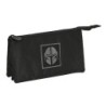 Portatodo Triple The Mandalorian Negro (22 x 12 x 3 cm)