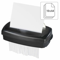 Trituradora de Papel - CD y Tarjetas de Crédito Hama Home X10CD Negro 15 L
