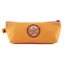 Estuche Escolar Gorjuss Just one second Salmón (22.3 x 8.8 x 5.7 cm)