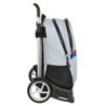 Mochila Escolar con Ruedas F.C. Barcelona Gris 32 x 44 x 16 cm