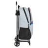 Mochila Escolar con Ruedas F.C. Barcelona Gris (32 x 44 x 16 cm)