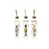 Botella DKD Home Decor Cascanueces Cristal PVC (550 ml) (3 Unidades)