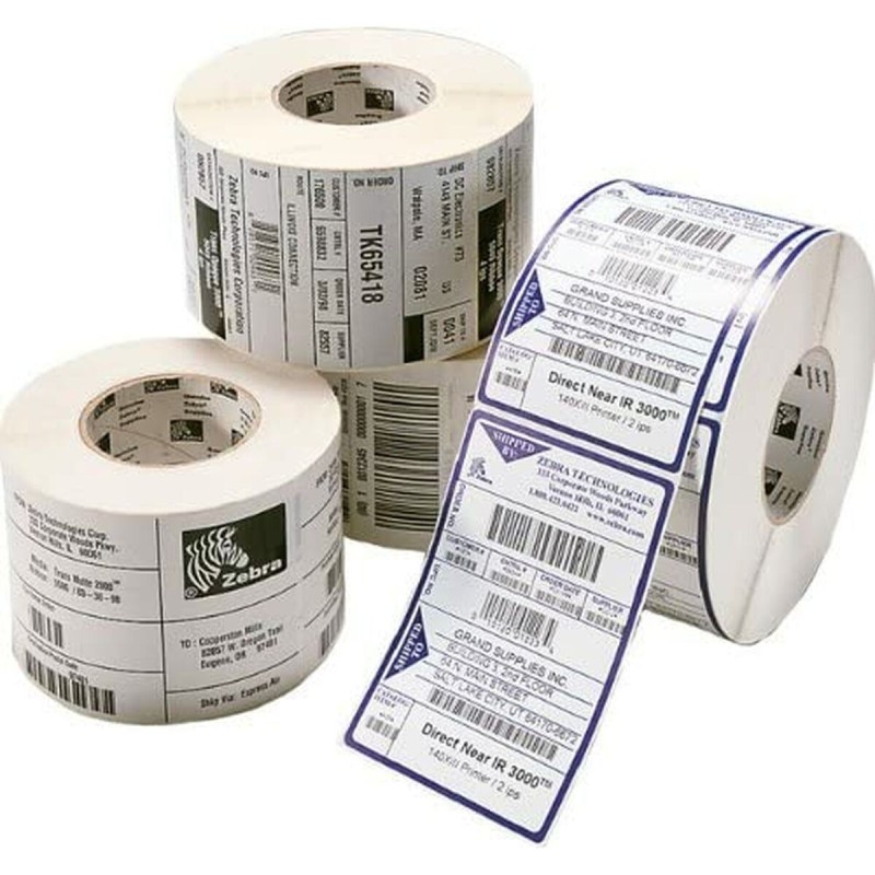 Etiquetas para Impresora Zebra 3006326 Blanco