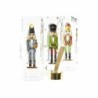 Botella DKD Home Decor Cascanueces Cristal PVC (550 ml) (3 Unidades)
