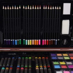 Set de pintura MGM Artist's Hand Maletín Madera 140 Piezas