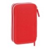 Plumier Doble Sevilla Fútbol Club Rojo (28 piezas)