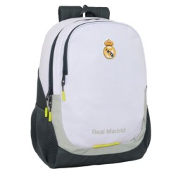 Mochila Escolar Real Madrid C.F. Blanco 32 x 44 x 16 cm
