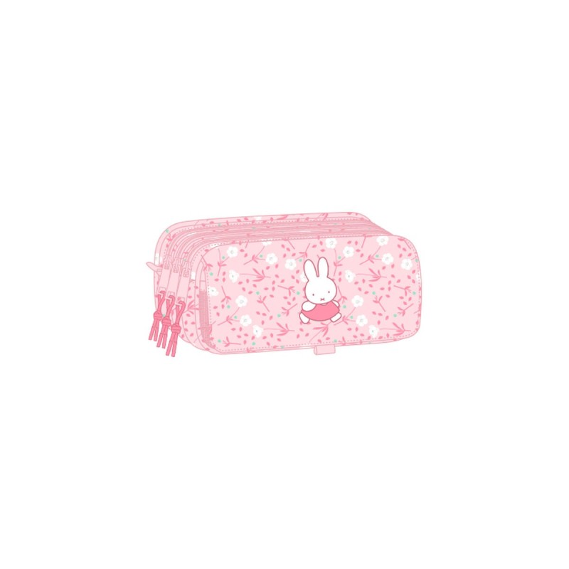 Portatodo Miffy Flores 21,5 x 10 x 8 cm